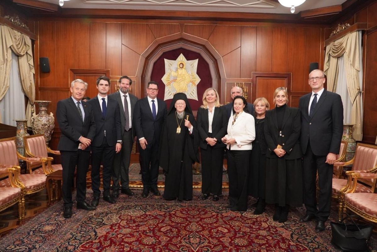 Η ευρωομάδα με τον Οικουμενικό Πατριάρχη