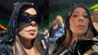 Η Άντζελα Δημητρίου σε επίδειξη μόδας