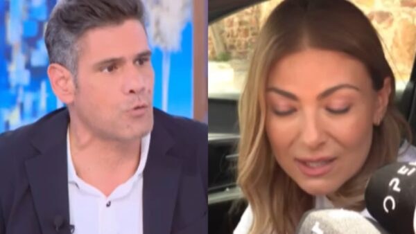 Ο Δημήτρης Ουγγαρέζος και η Δέσποινα Καμπούρη