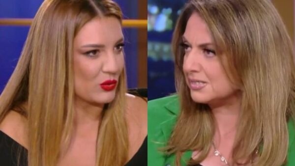 Η Ελίνα Παπίλα και η Σοφία Μουτίδου στο Real View