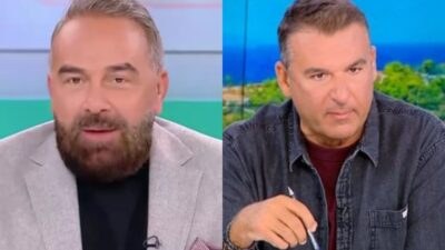 Ο Γρηγόρης Γκουντάρας και ο Γιώργος Λιάγκας