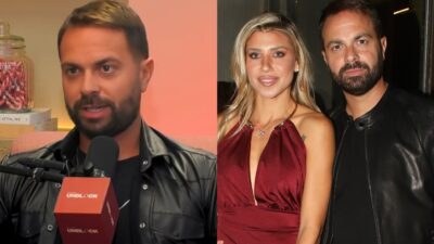 Ο Ηλίας Βρεττός και η Αναστασία Δεληγιάννη