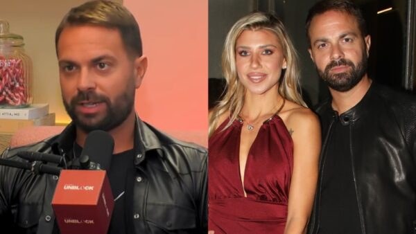Ο Ηλίας Βρεττός και η Αναστασία Δεληγιάννη