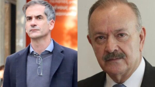 Ο Κώστας Μπακογιάννης και ο Δημήτρης Σταμάτης