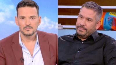 Ο Κώστας Τσουρός και ο Χάρης Λεμπιδάκης