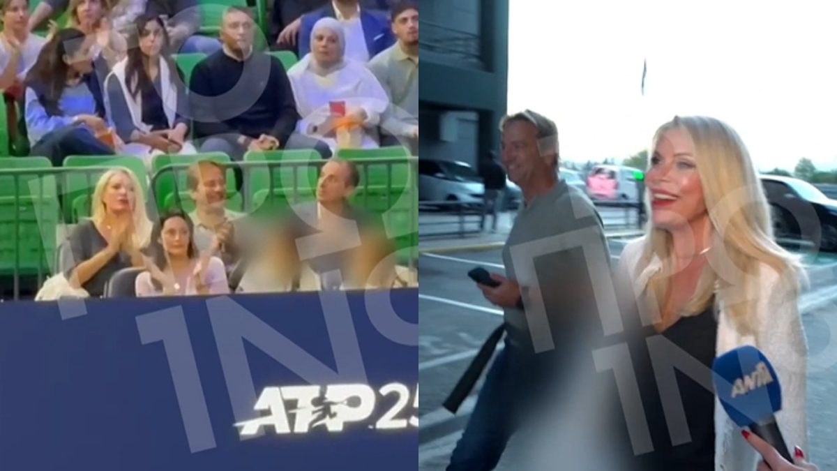 Η Ελένη Μενεγάκη και ο Ματέο Παντζόπουλος