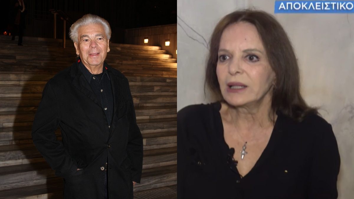 Ο Γιάννης Μόρτζος και η Γιούλη Ζήκου