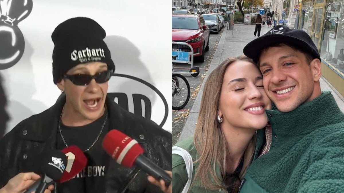 Ο Ηλίας Μπόγδανος και η Αλεξάνδρα Εξαρχοπούλου