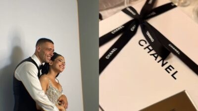 Η Στέλλα Πάσσαρη, ο Σωτήρης Αφεντάκης και η μπομπονιέρα του γάμου τους