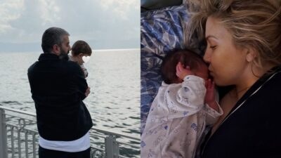 Η Φωτεινή Πετρογιάννη, ο Μιχάλης Ρουμπής και ο γιος τους