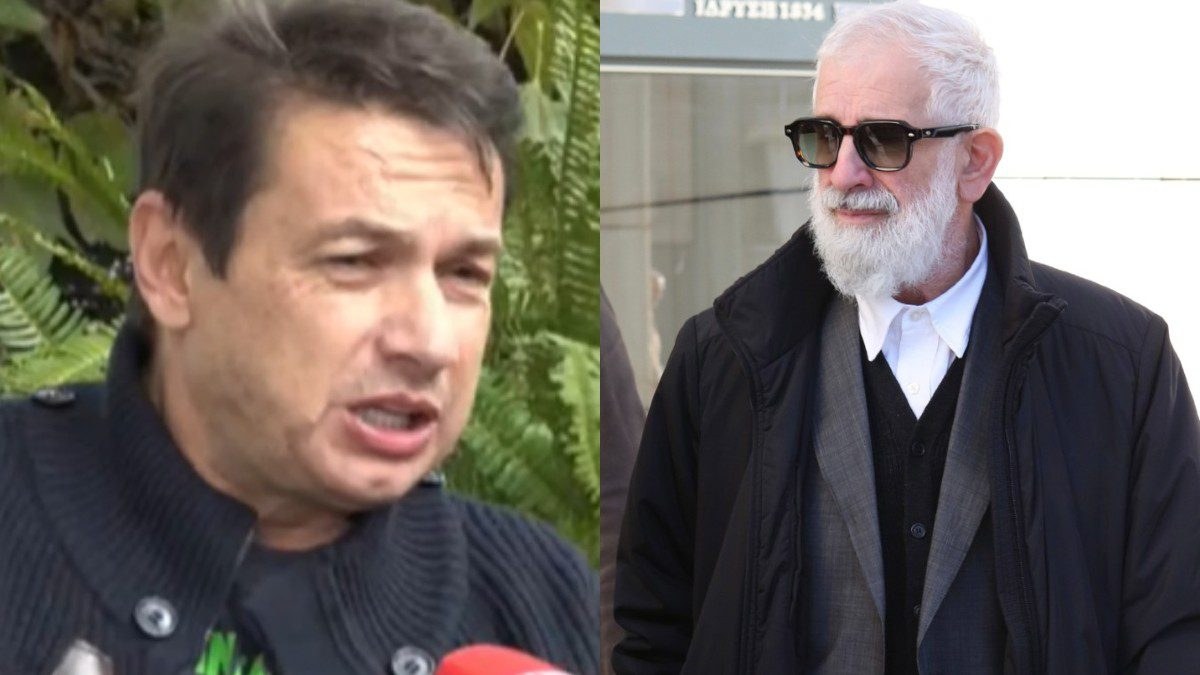 Ο Σταύρος Νικολαΐδης και ο Πέτρος Φιλιππίδης