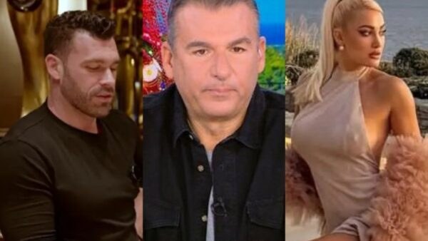 Ο Στάθης Σχίζας, ο Γιώργος Λιάγκας και η Ιωάννα Τούνη