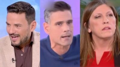 Ο Κώστας Τσουρός, ο Δημήτρης Ουγγαρέζος και η Ζωή Κωνσταντοπούλου