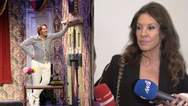 Ο Στράτος Τζώρτζογλου και η Βάνα Μπάρμπα