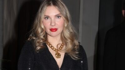 Η Χριστίνα Αλούπη σε έξοδό της