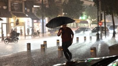 Καταιγίδα Καιρός στην Αθήνα
