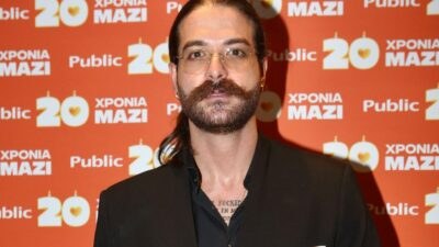 Ο Άρης Μουγκοπέτρος σε εκδήλωση