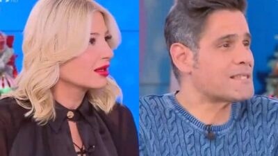 Ο Δημήτρης Ουγγαρέζος και η Φαίη Σκορδά
