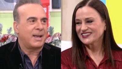 Π Φώτης Σεργουλόπουλος και η Καρυοφυλλιά Καραμπέτη