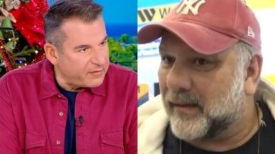 Ο Γιώργος Λιάγκας και ο Γρηγόρης Αρναούτογλου