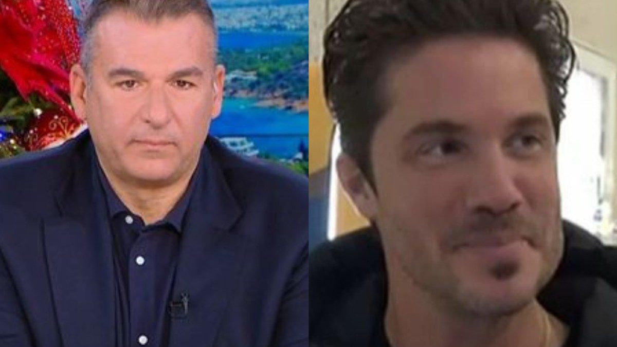 Ο Γιώργος Λιάγκας και ο Νίκος Οικονομόπουλος