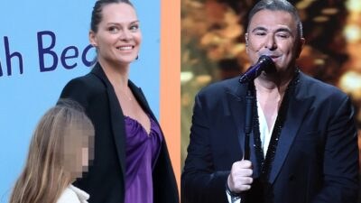 Η Υβόννη Μπόσνιακ, ο Αντώνης Ρέμος και η κόρη τους