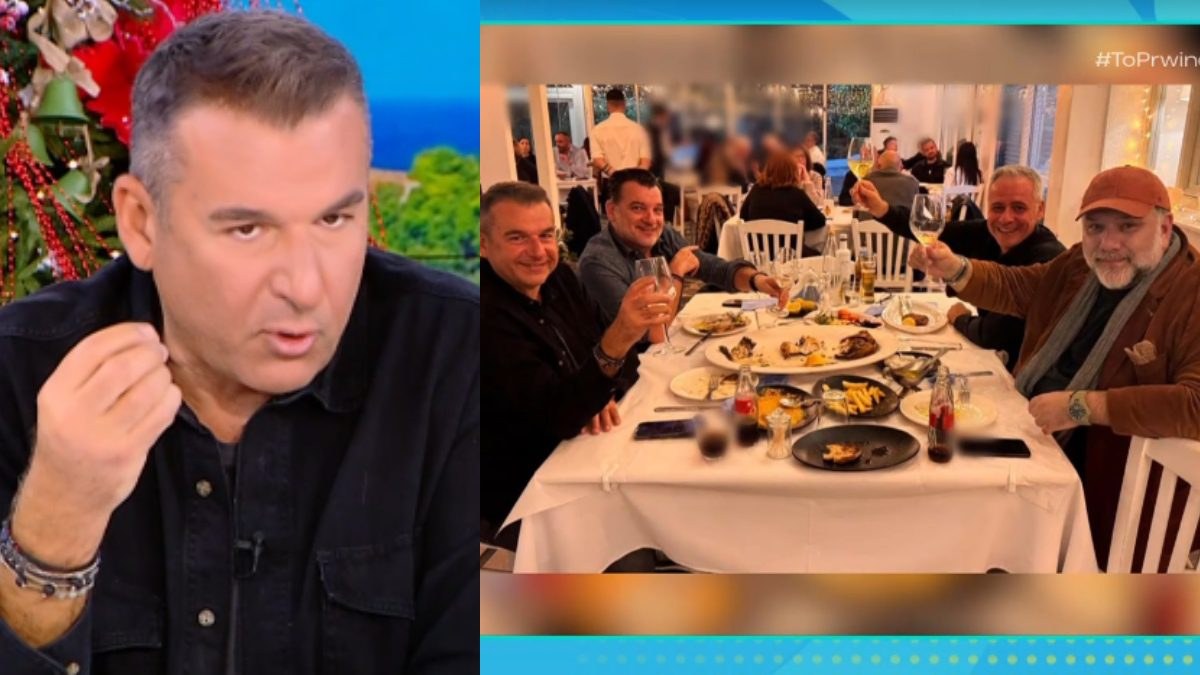 Ο Γιώργος Λιάγκας και ο Γρηγόρης Αρναούτογλου