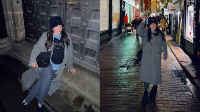 Δανάη Μπάρκα: Στην Στοκχόλμη με τον σύντροφό της - Η τρυφερή φωτογραφία αγκαλιά