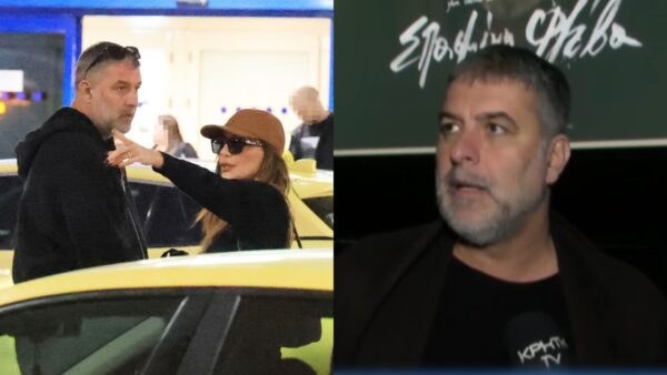 Ο Βασίλης Μπισμπίκης και η Δέσποινα Βανδή