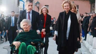 Βασίλισσα Σοφία με την αδερφή της, Πριγκίπισσα Ειρήνη