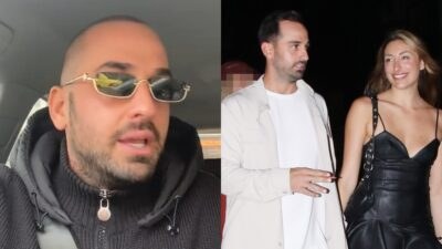 Ο Άρης Σοϊλέδης με τη σύντροφό του, Μαριλίνα Κυπαρίσση