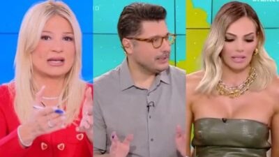 Η Φαίη Σκορδά, ο Λάμπρος Κωνσταντάρας και η Ιωάννα Μαλέσκου