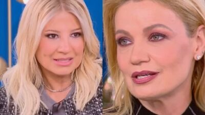 Η Φαίη Σκορδά και η Παναγιώτα Βλαντή