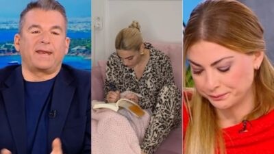 Ο Γιώργος Λιάγκας, η Ιωάννα Τούνη και η Δέσποινα Καμπούρη