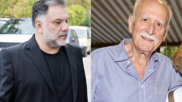 Ο Γρηγόρης Αρνούτογλου και ο Γιώργος Παπαδάκης