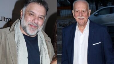 Ο Γρηγόρης Αρναούτογλου και ο Γιώργος Παπαδάκης