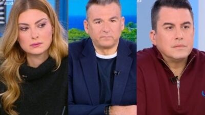 Δέσποινα Καμπούρη, Γιώργος Λιάγκας και Πάνος Κατσαρίδης