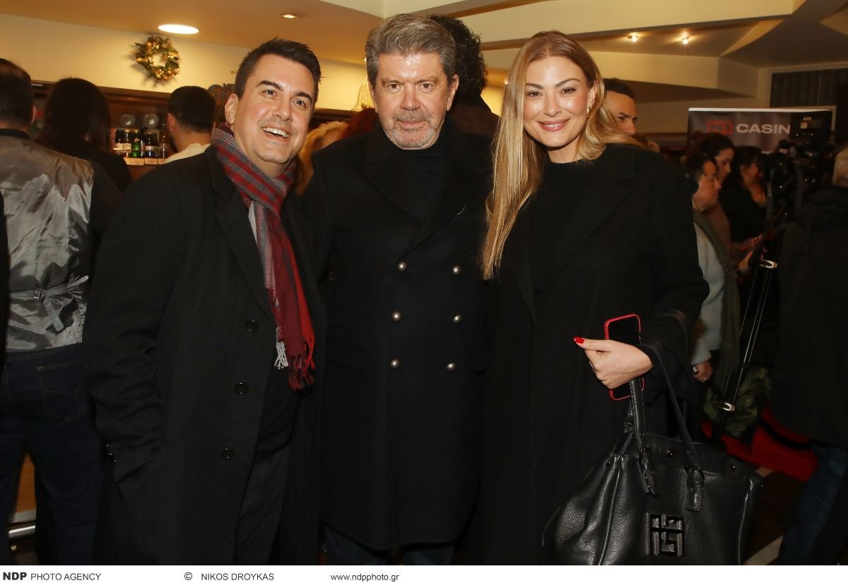 Ο Πάνος Κατσαρίδης. η Δέσποινα Καμπούρη και ο Γιάννης Λάτσιος στην πρεμιέρα της ταινίας «Τι Ψυχή θα Παραδώσεις, Μωρή; – Μέρος Πρώτο»