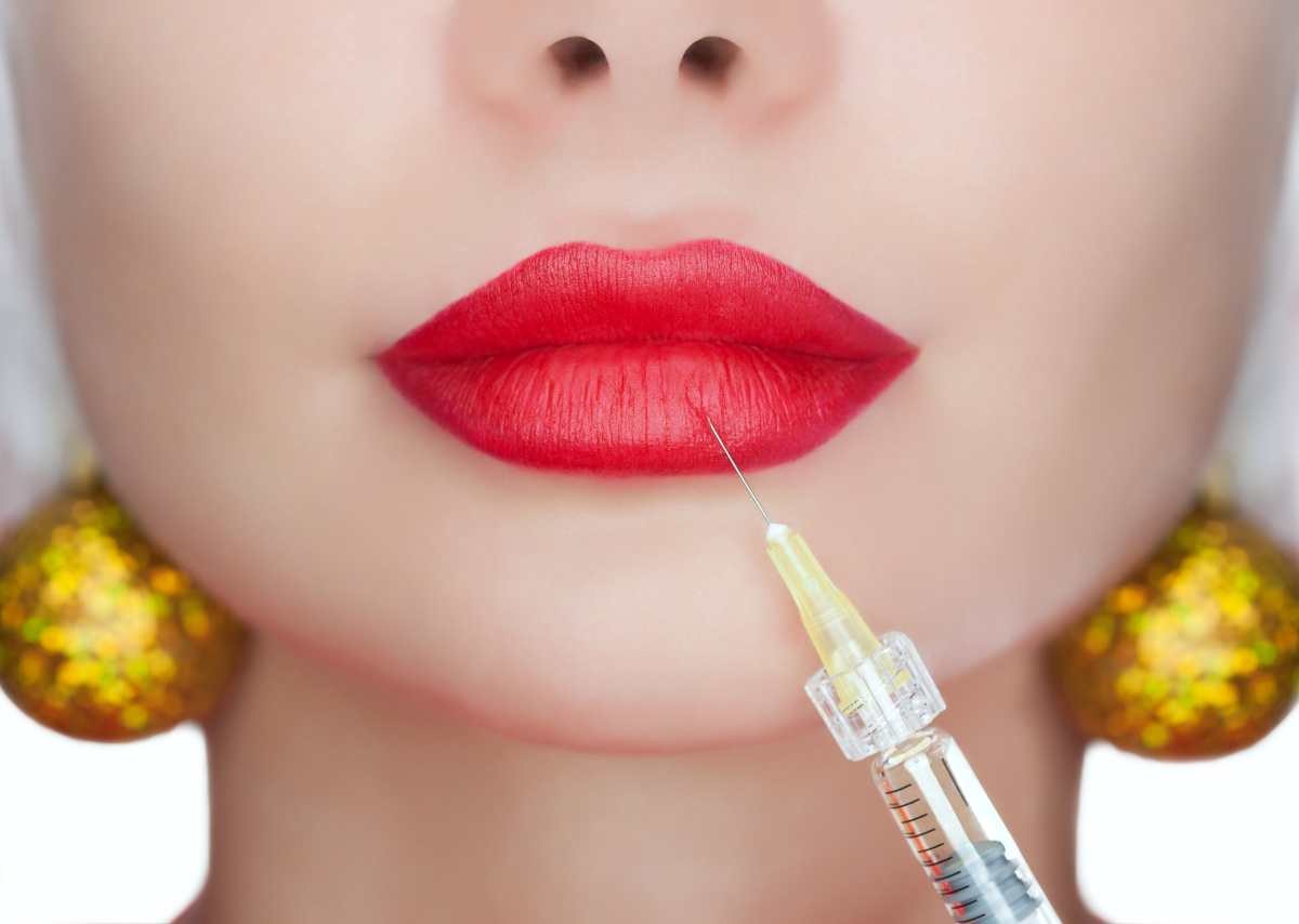 woman botox