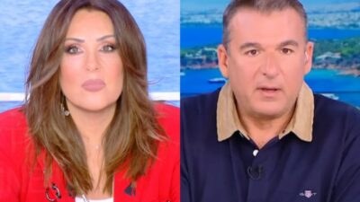 Η Ναταλία Γερμανού και ο Γιώργος Λιάγκας
