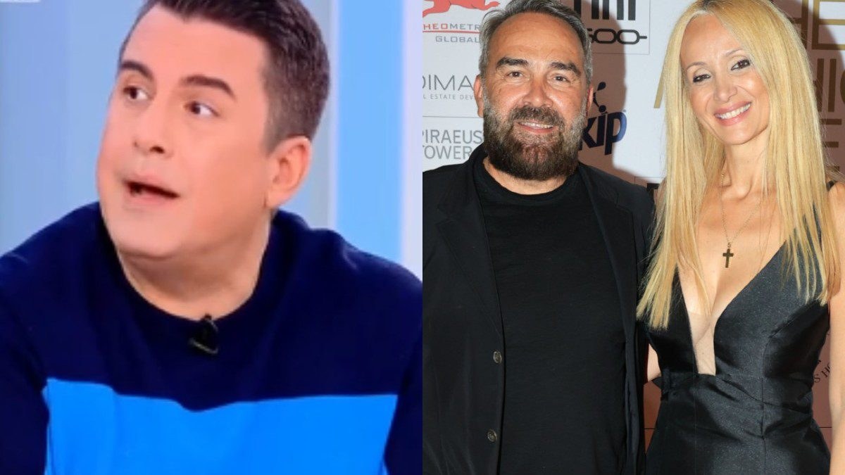 Ο Πάνος Κατσαρίδης, η Ναταλί Κάκκαβα και ο Γρηγόρης Γκουντάρας