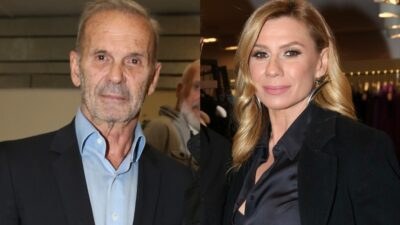 Ο Πέτρος Κωστόπουλος και η Κατερίνα Καραβάτου