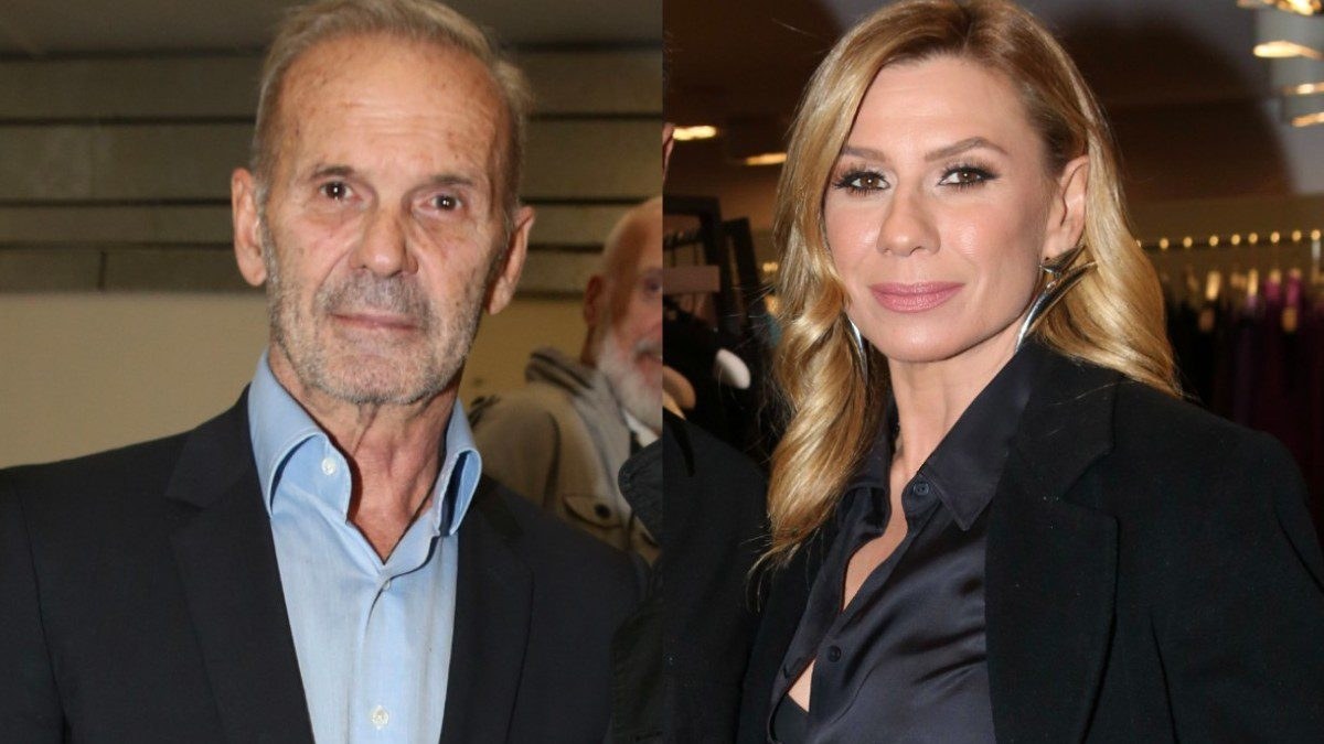 Ο Πέτρος Κωστόπουλος και η Κατερίνα Καραβάτου