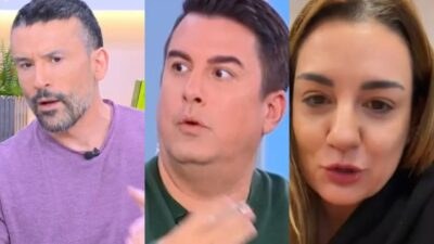 Ο Παναγιώτης Ραφαηλίδης, Πάνος Κατσαρίδης και η Ελίνα Παπίλα