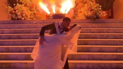 Σάκης Μαριαλένα στην εκκλησία
