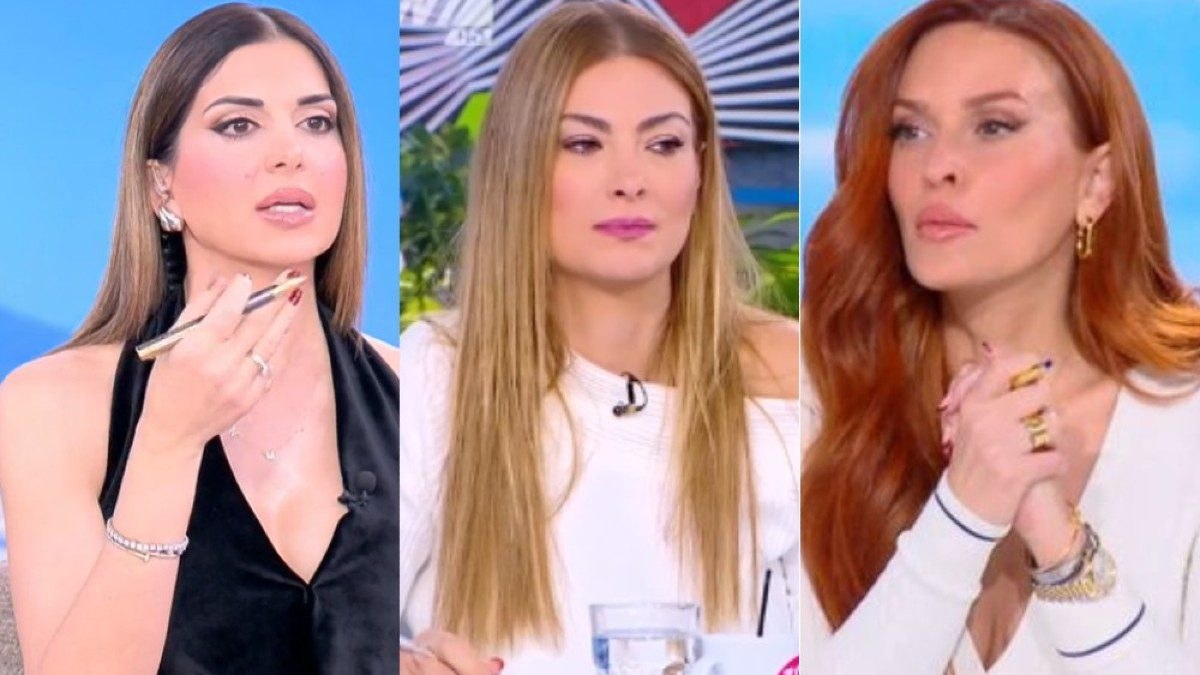 Η Σταματίνα Τσιμτσιλή, η Δέσποινα Καμπούρη και η Σίσσυ Χρηστίδου