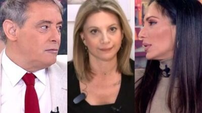 Ο Ιρδάνης Χασαπόπουλος, η Μαρία Καρυστιανού και η Ανθή Βούλγαρη