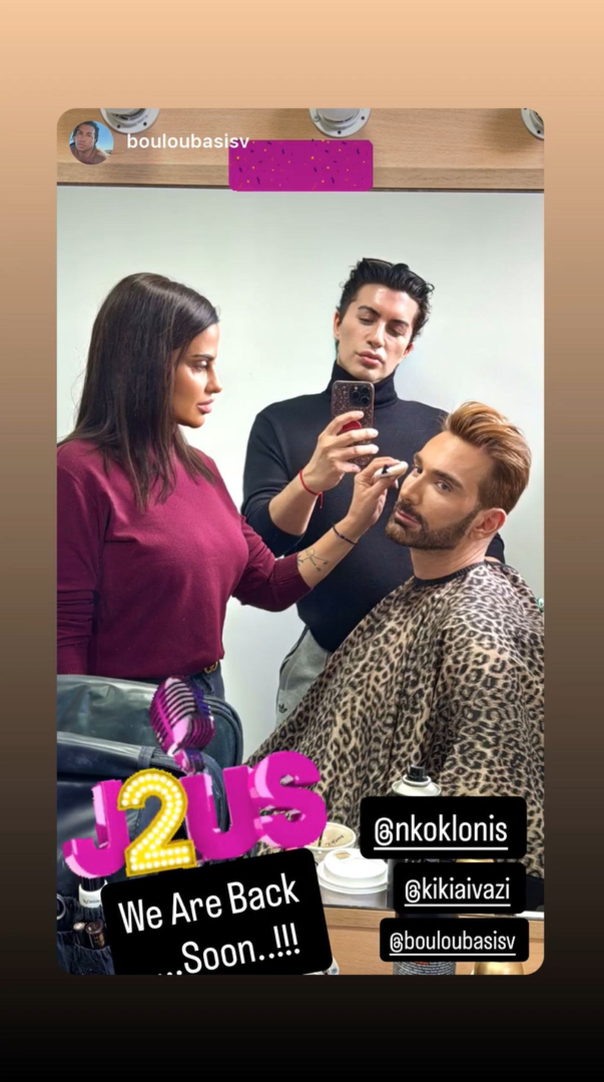 J2US backstage