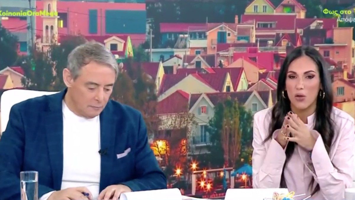 Ο Ιορδάνης Χασαπόπουλος και η Ανθή Βούλγαρη