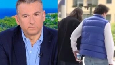 Ο Γιώργος Λιάγκας και ο Ανδρέας Καραγιάννης